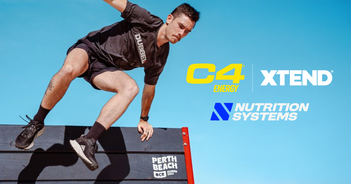 Nutrition Systems, C4 Energy, Xtend at the Perth Beach OCR